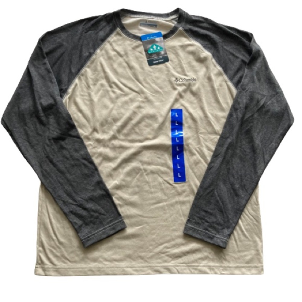 Columbia Mens OMNI-WICK Long Sleeve Light Weight Shirt Large NWT